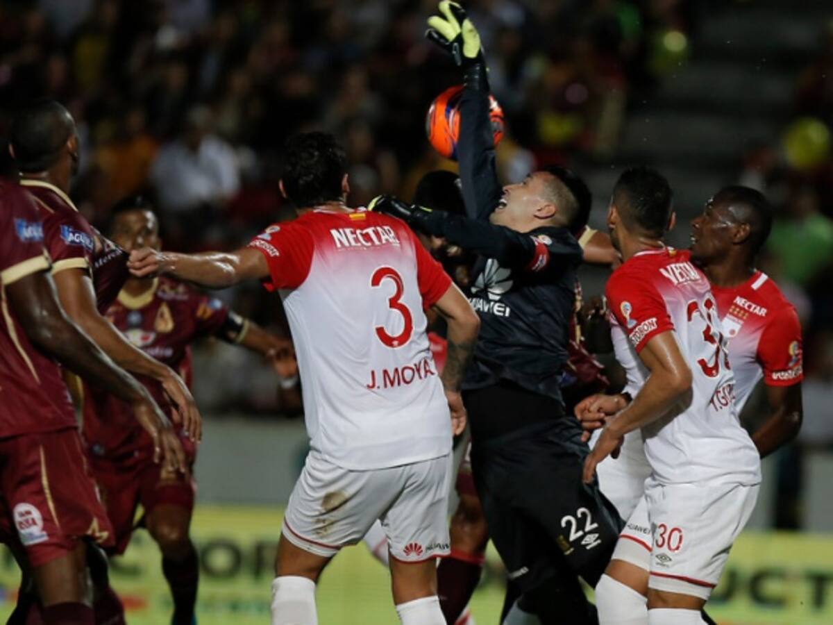 Tolima y Santa Fe no brillan en Ibagué y definirán la estrella en Bogotá