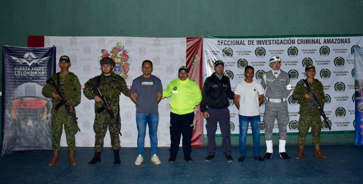 Capturados del bloque Amazonas