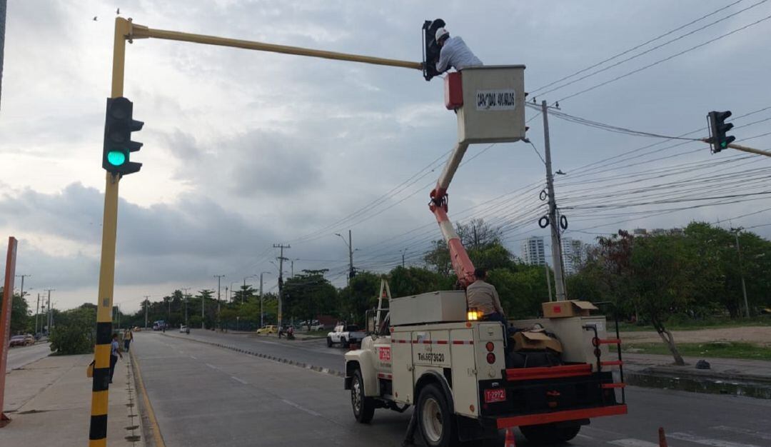 Estos trabajos permitirán rehabilitar y mejorar el funcionamiento de varias intersecciones