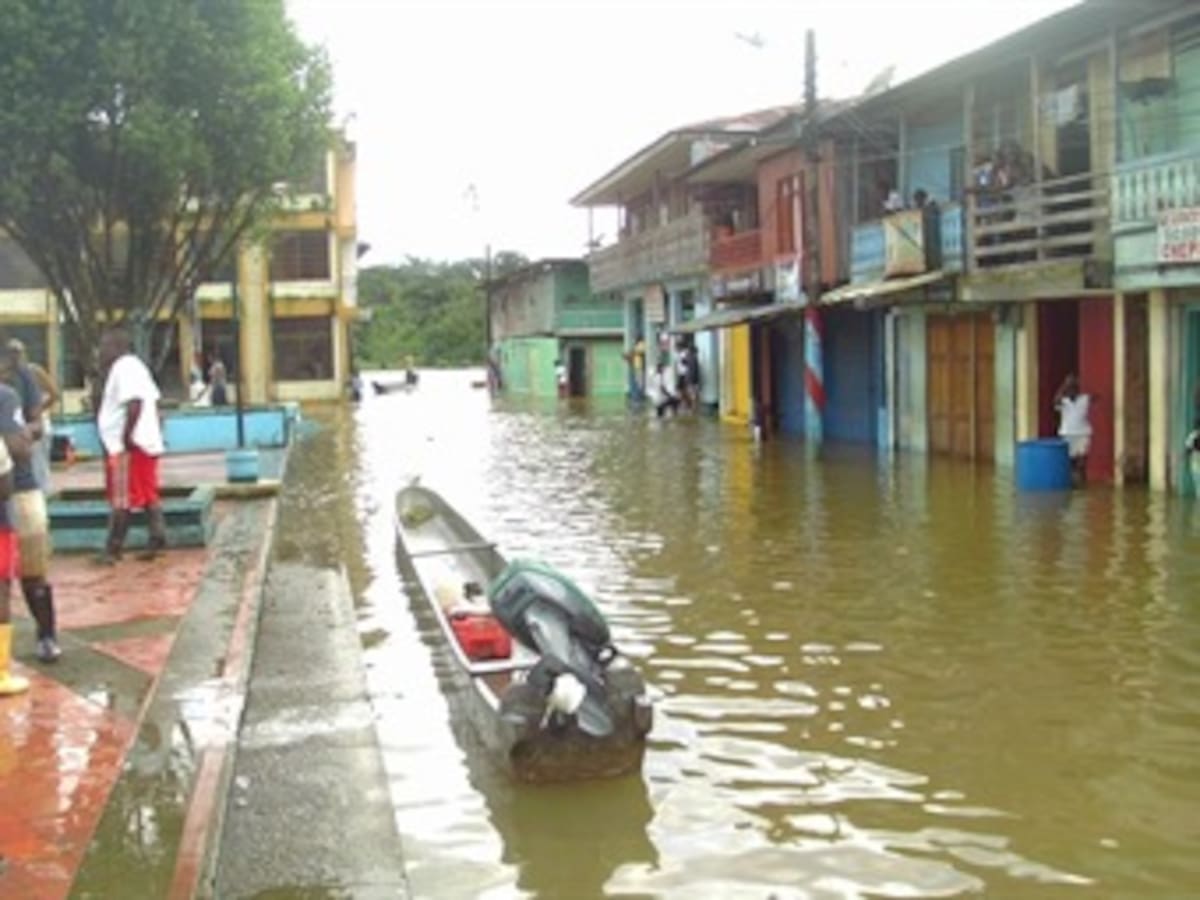 Más de 300 viviendas afectadas por inundación en Magüi Payán, Nariño