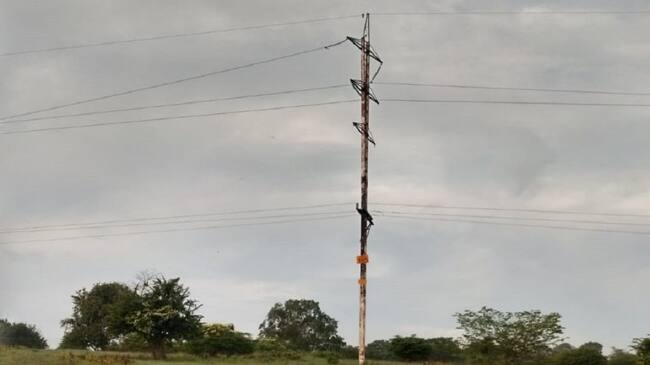 Por séptima vez desconocidos hurtaron redes eléctricas de propiedad de Afinia, pertenecientes a la línea Ternera – Gambote