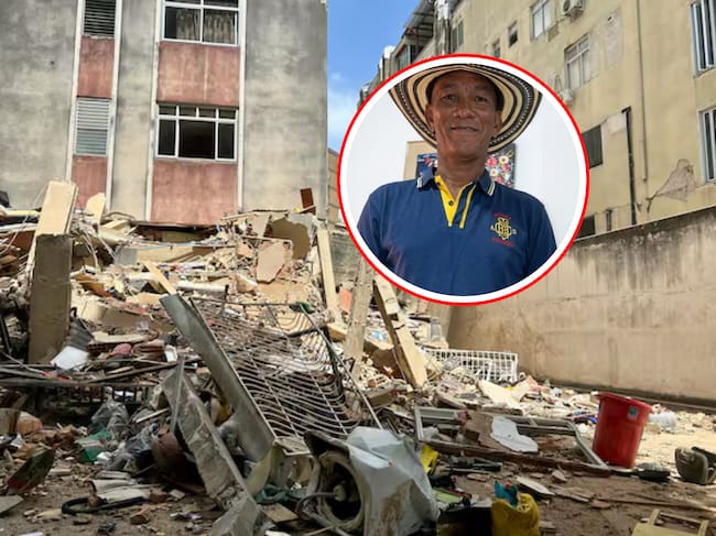 Imagen de los restos del terremoto de Venezuela de 2026 (Cortesía: by Ivanna Laura/picture alliance via Getty Images) / picture alliance - En el círculo, una de las víctimas.