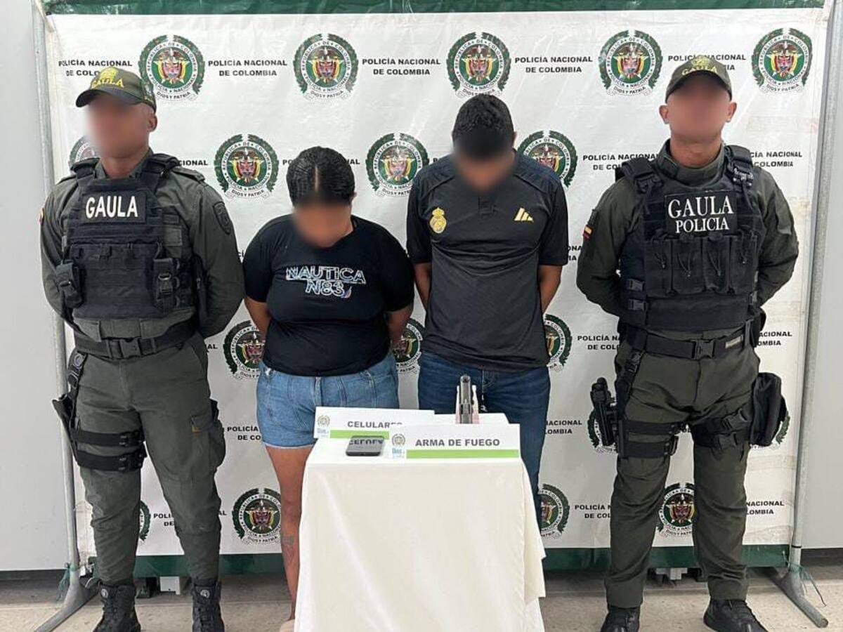 ‘La Gorda’ y ‘El Rapidito’, capturados por tres delitos en Mahates