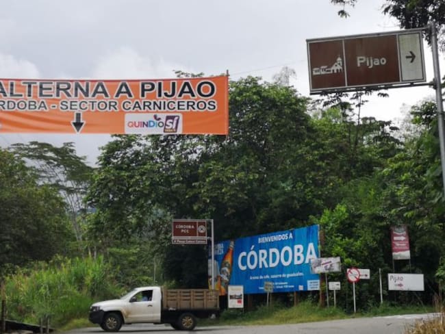TAQ decreta medida cautelar sobre rehabilitación de la vía hacia Pijao, Quindío