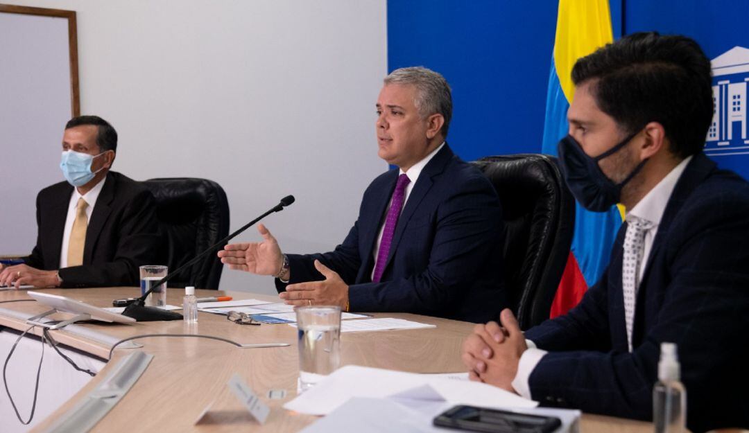 Presidente Iván Duque en la Cumbre Climática Digital