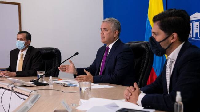 Presidente Iván Duque en la Cumbre Climática Digital