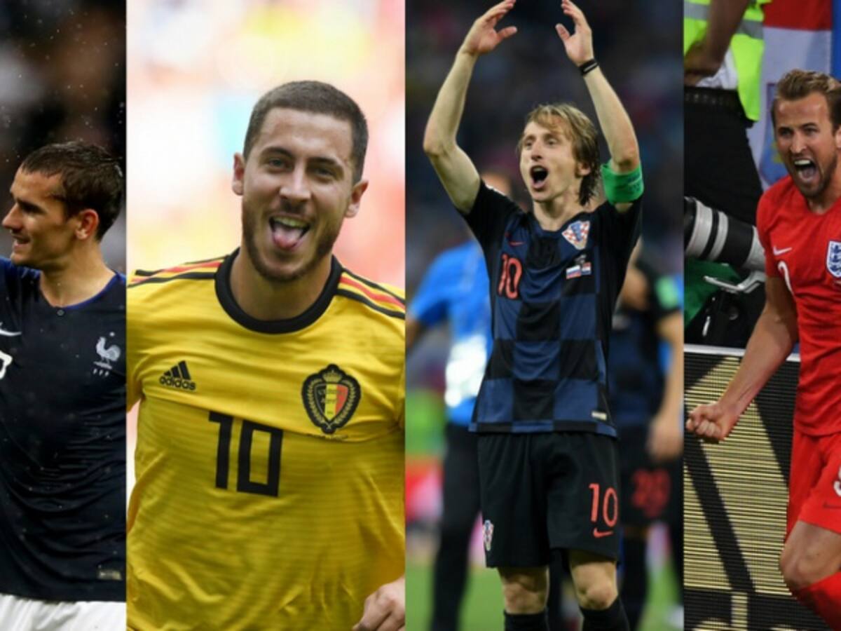 Los mejores datos de las semifinales del Mundial de Rusia