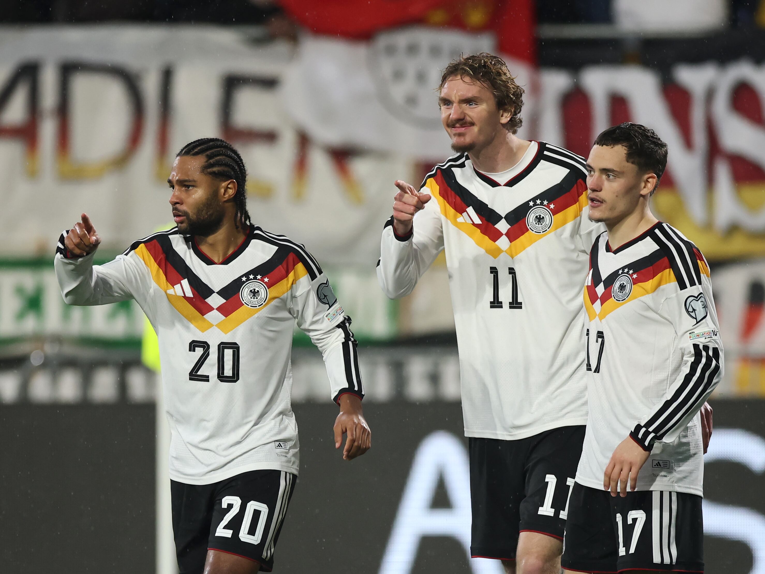 Selección de Alemania tras clasificar al Mundial 2026 / Getty Images.