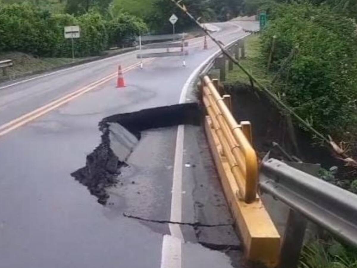 Vía principal entre Bucaramanga-Cúcuta cerrada