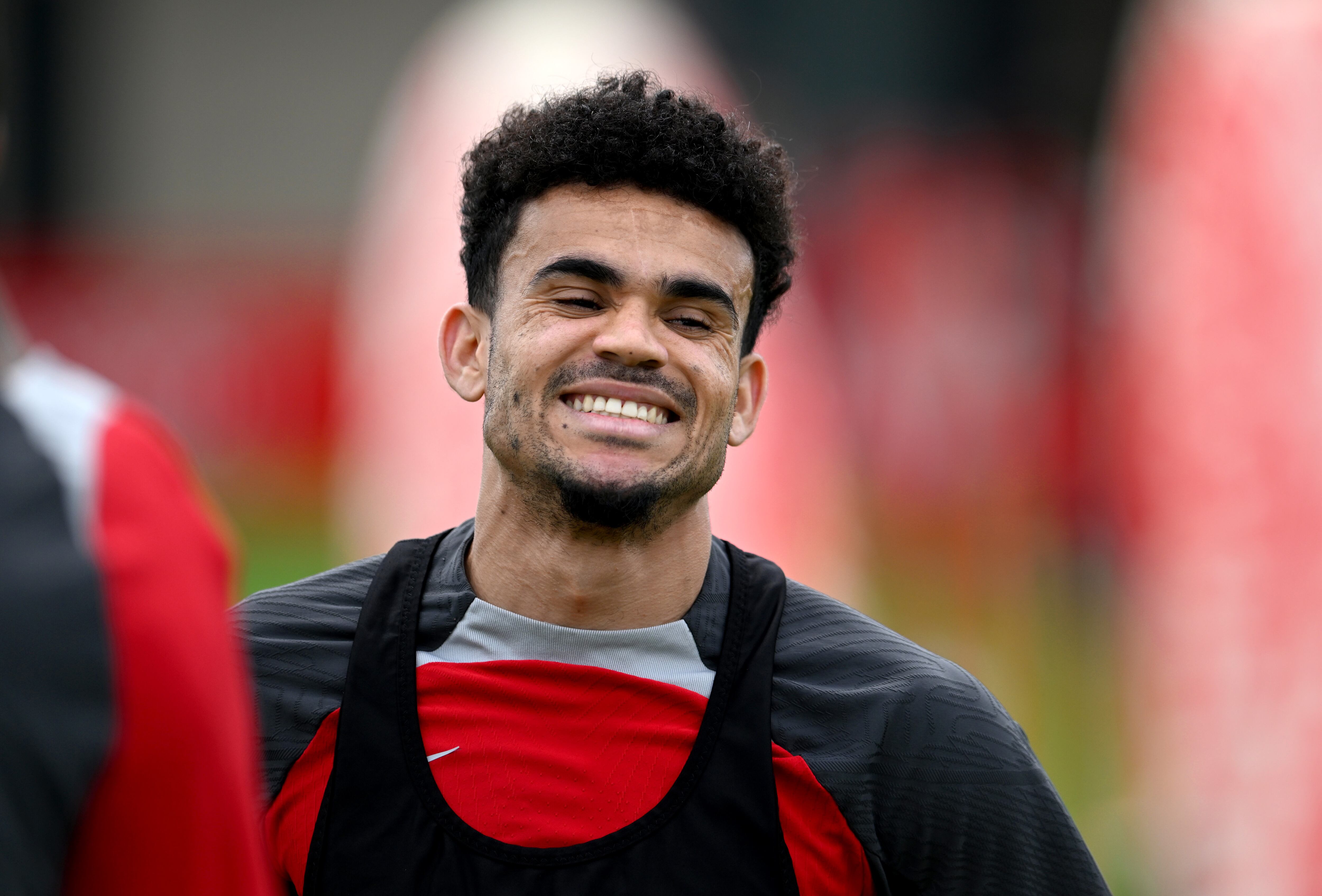 Luis Díaz. (Photo by Andrew Powell/Liverpool FC via Getty Images)