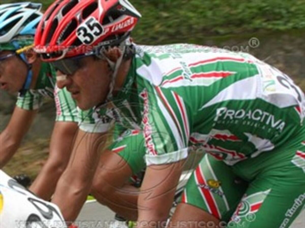 Mauricio Neiza finalizó tercero en Vuelta a Bolivia