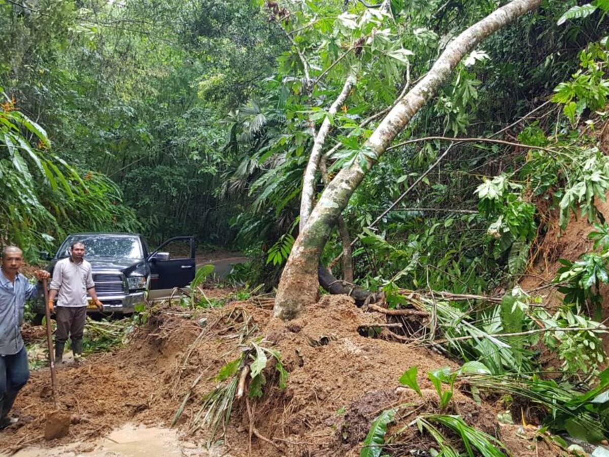 Deslizamientos por lluvias afectan cuatro de los 12 municipios del Quindío