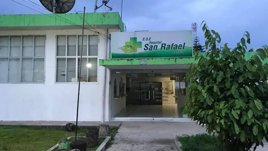 ESE Hospital San Rafael de Leticia. Foto: Facebook: ESE Hospital San Rafael de Leticia