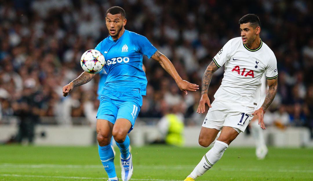 Luis Javier Suárez fue titular con Marsella en la caída con Tottenham por Champions League.