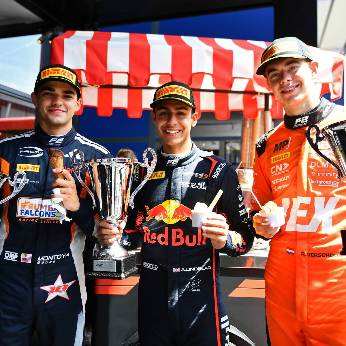 Sebastián Montoya y otra gran noticia: repitió podio en España, y sube puestos en F2