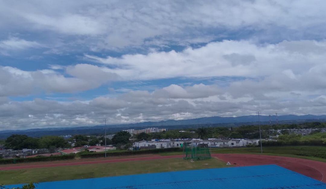 Pista de atletismo en sector aledaño del Estadio Centenario de Armenia