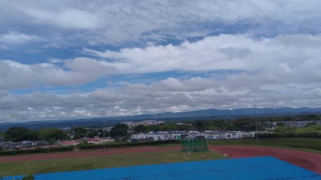 Pista de atletismo en sector aledaño del Estadio Centenario de Armenia
