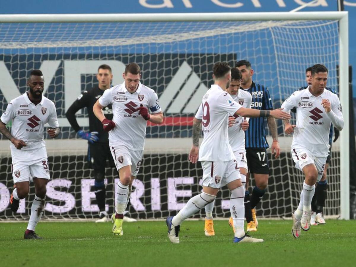 Atalanta empató ante Torino tras ir ganando 3-0