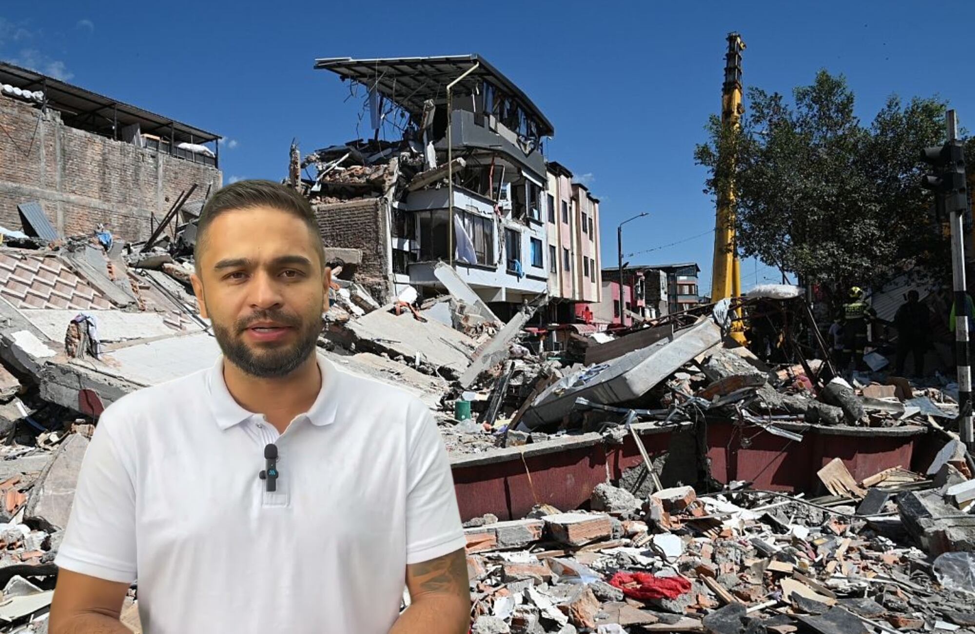 Cristian Toro, Secretario de Desarrollo Económico y Competitividad de Pereira, dio a conocer que tras el terremoto se han presentado saqueos. Foto: Getty Images/ Alcaldía de Pereira