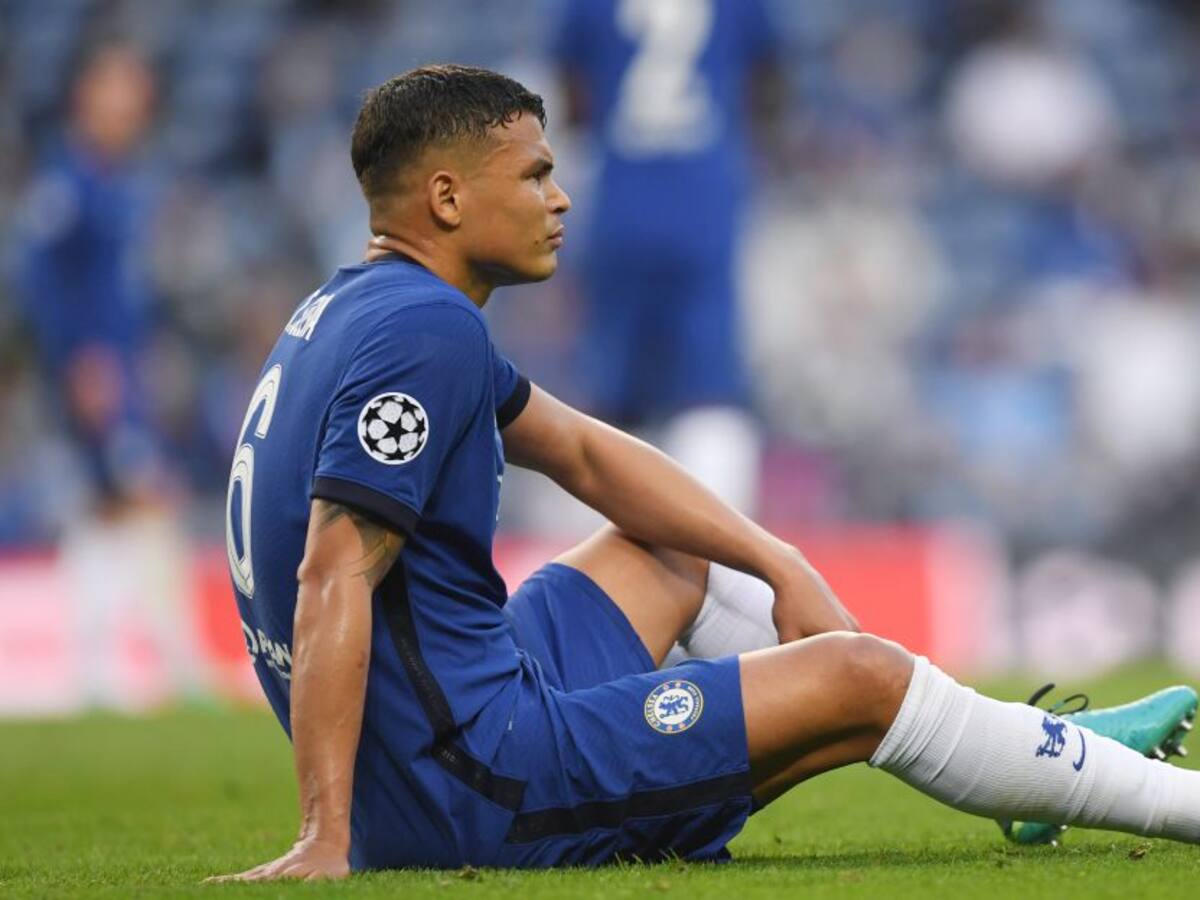 Thiago Silva sale lesionado en la final de la Champions League