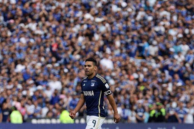 Falcao, delantero de Millonarios / Colprensa.