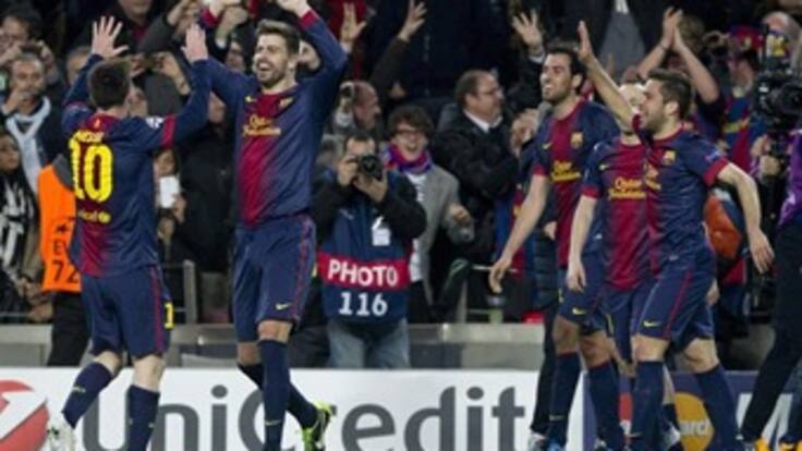 Reviva los goles de la clasificación del Barcelona a los cuartos la Champions League
