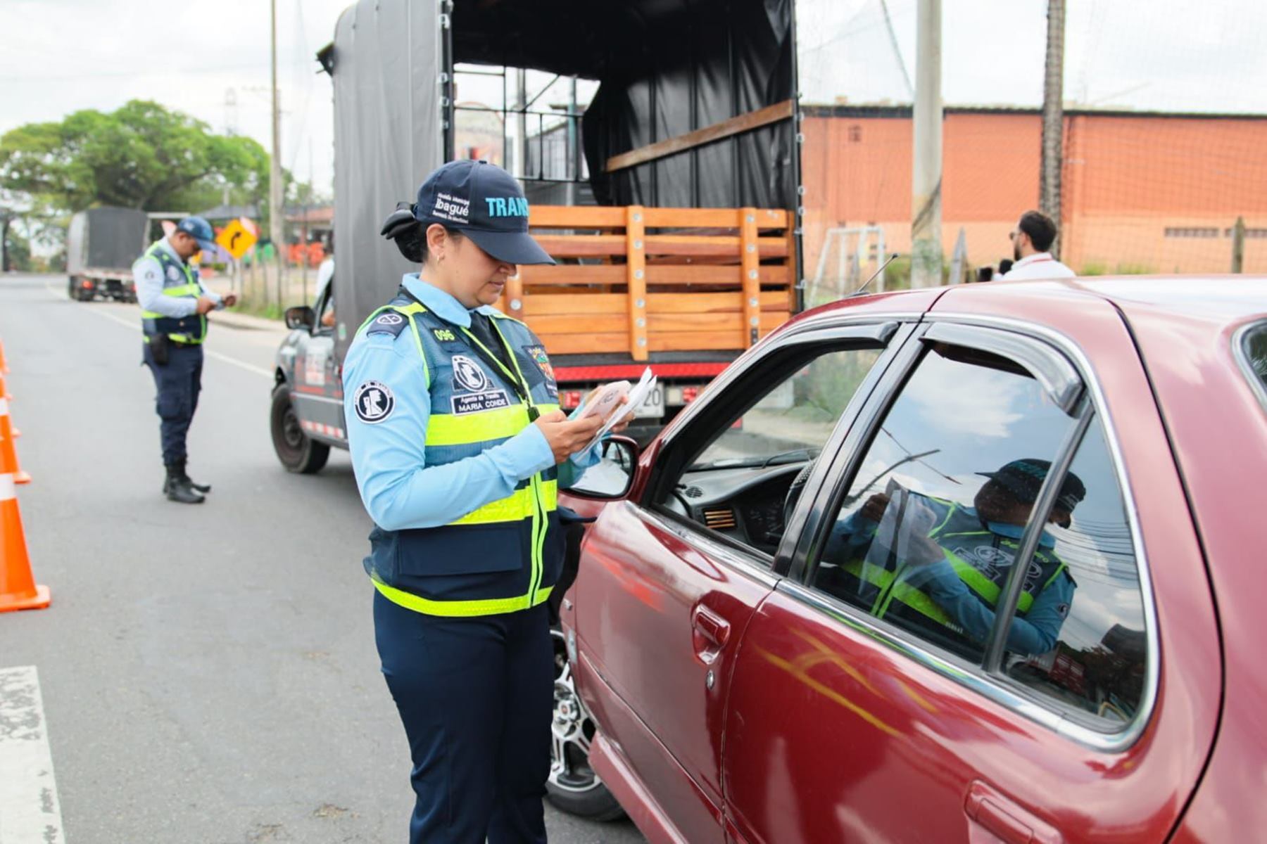 Agente de tránsito de Ibagué