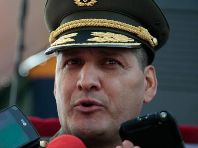 Hoover Alfredo Penilla, comandante de la Policía Bogotá.