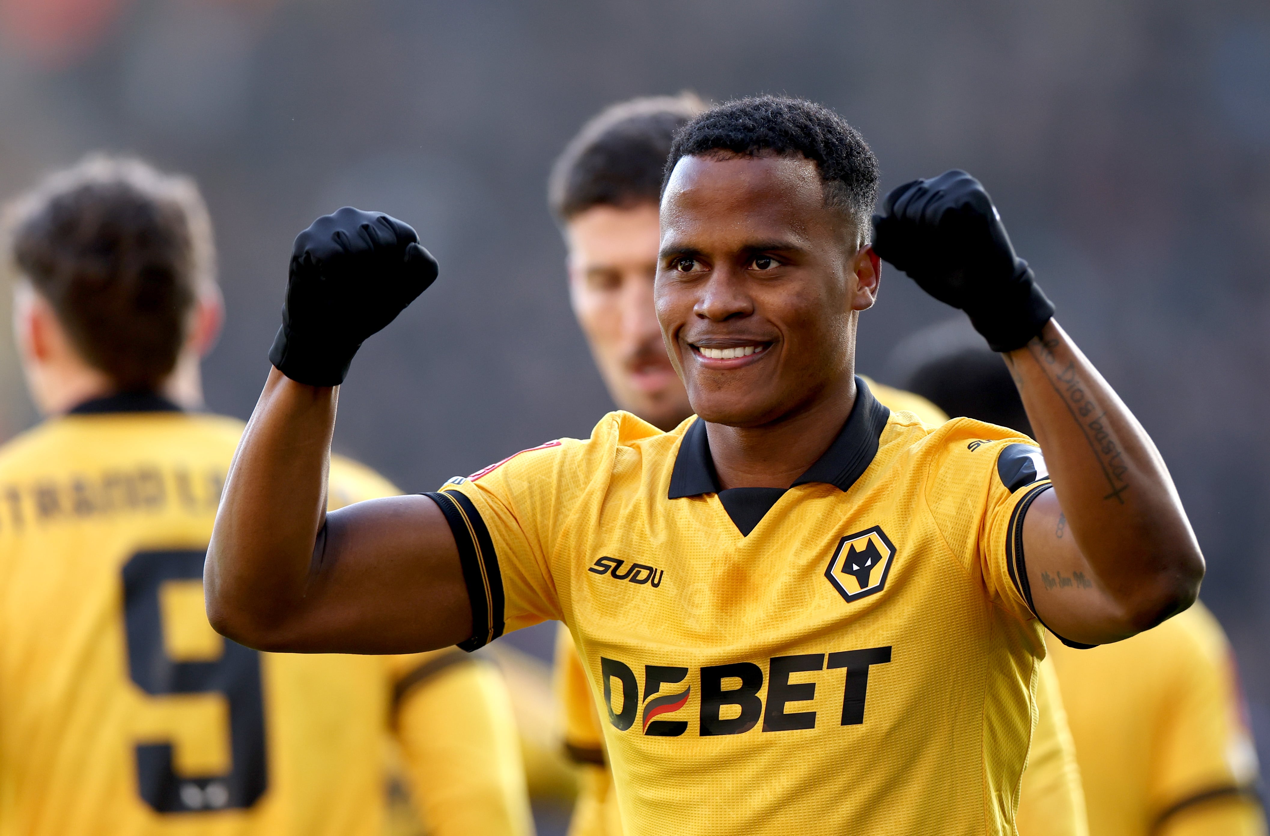 Jhon Arias lidera la clasificación de los Wolves en la FA Cup: vea acá su golazo y su asistencia. (Photo by Brett Patzke - WWFC/Wolves via Getty Images)