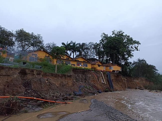 Emergencias por las lluvias en Antioquia. Cortesía: Dagran.
