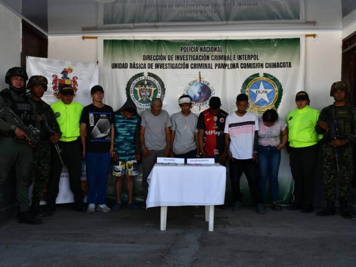 Golpe al narcotráfico y microtráfico en el municipio de Chinacota