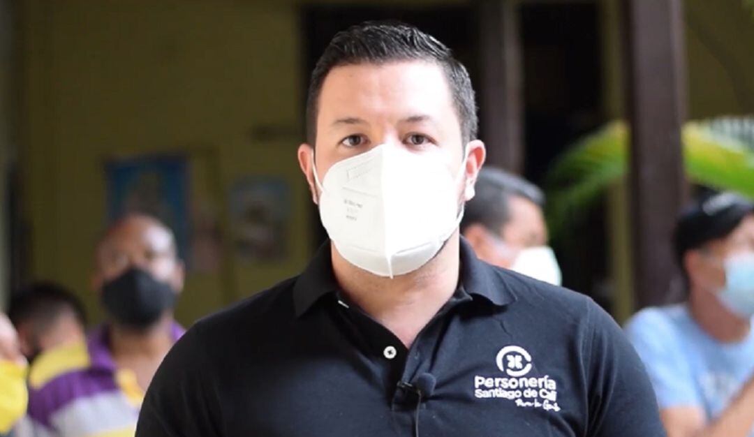 Personero de Cali Harold Andrés Cortés