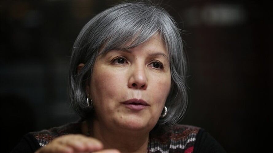 Patricia Linares, presidenta de la JEP. Foto: Colprensa