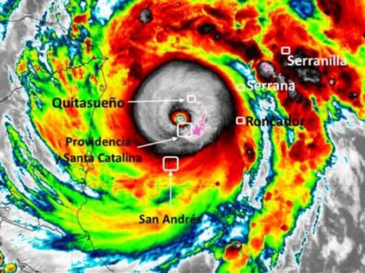 Dimar informa que el huracán IOTA aumentó a categoría 4