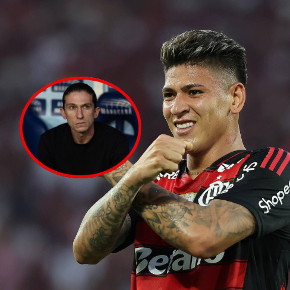 DT del Flamengo se rindió en elogios ante Jorge Carrascal, luego de su primer juego como titular