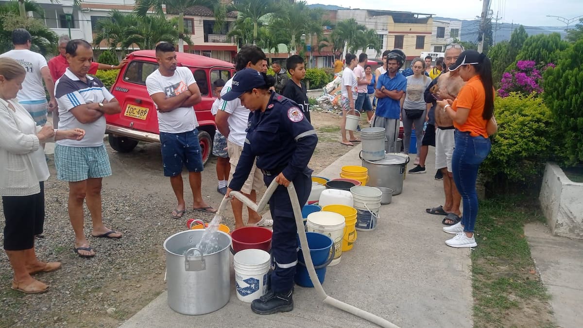 Otra vez sin agua el municipio de Piedecuesta