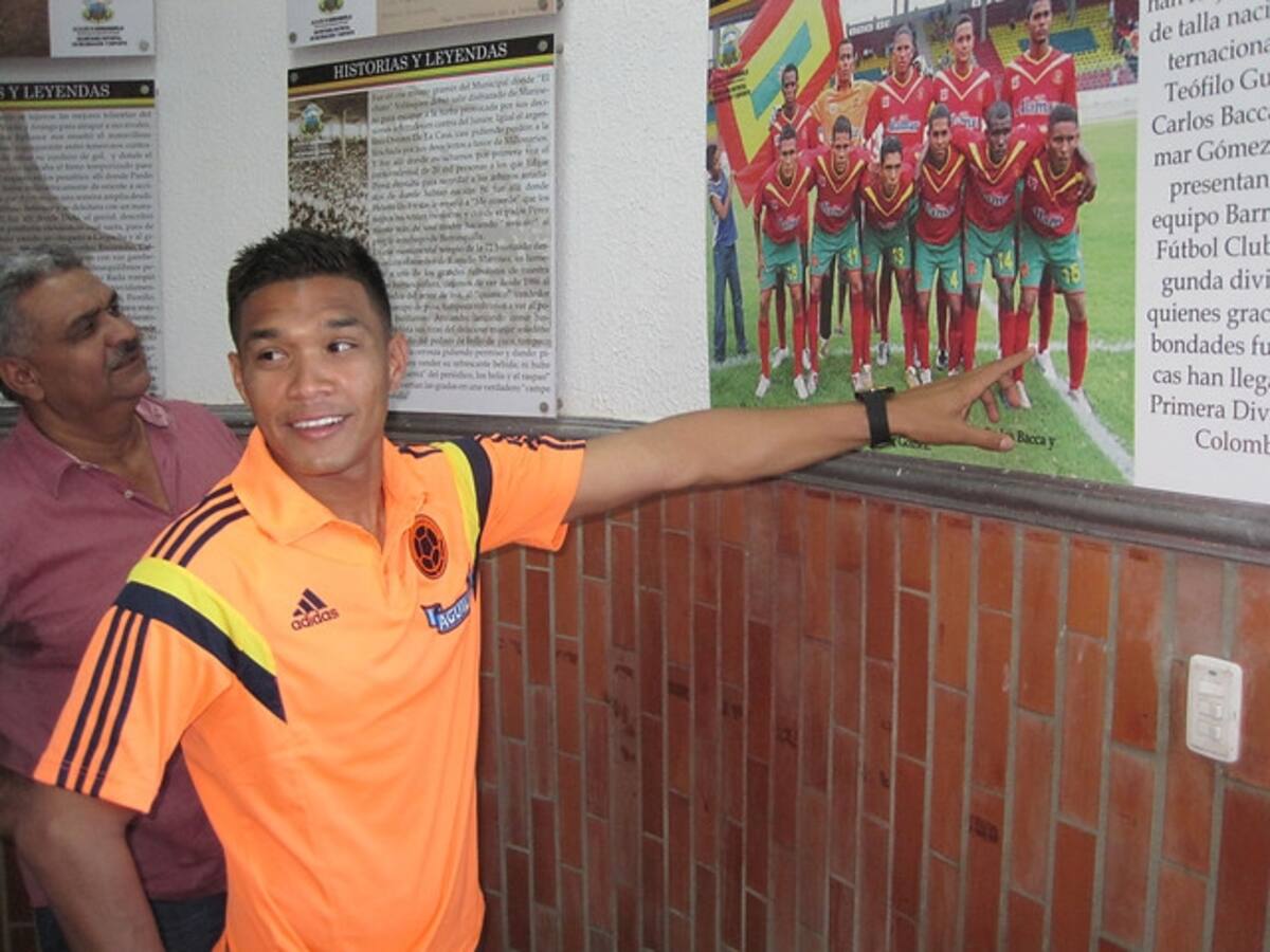 Teo Gutiérrez jugará en el Romelio Martínez para llevar navidad a 'La Chinita'