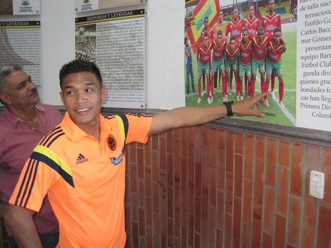 Teo Gutiérrez jugará en el Romelio Martínez para llevar navidad a 'La Chinita'