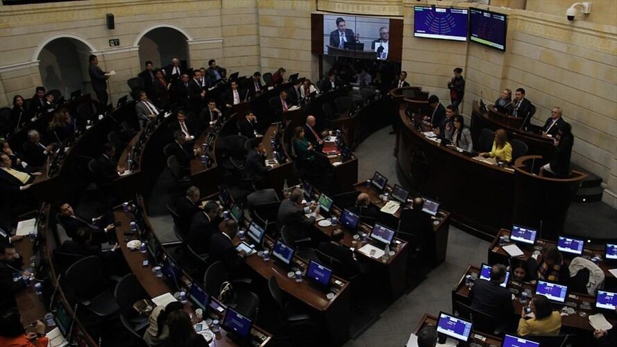 Congreso rechaza violencia en la Asamblea Nacional de Venezuela. Foto: Colprensa