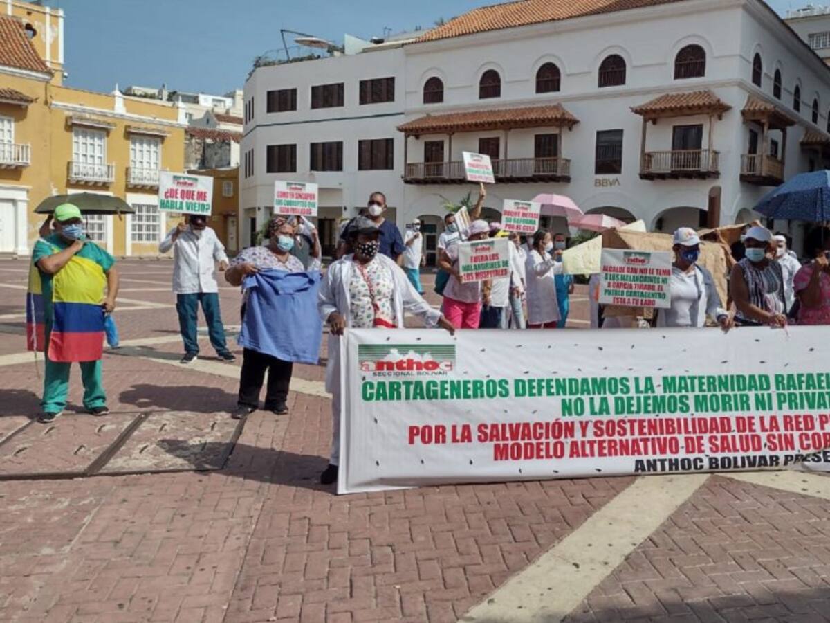 Trabajadores de Maternidad realizarán nuevo plantón en la alcaldía