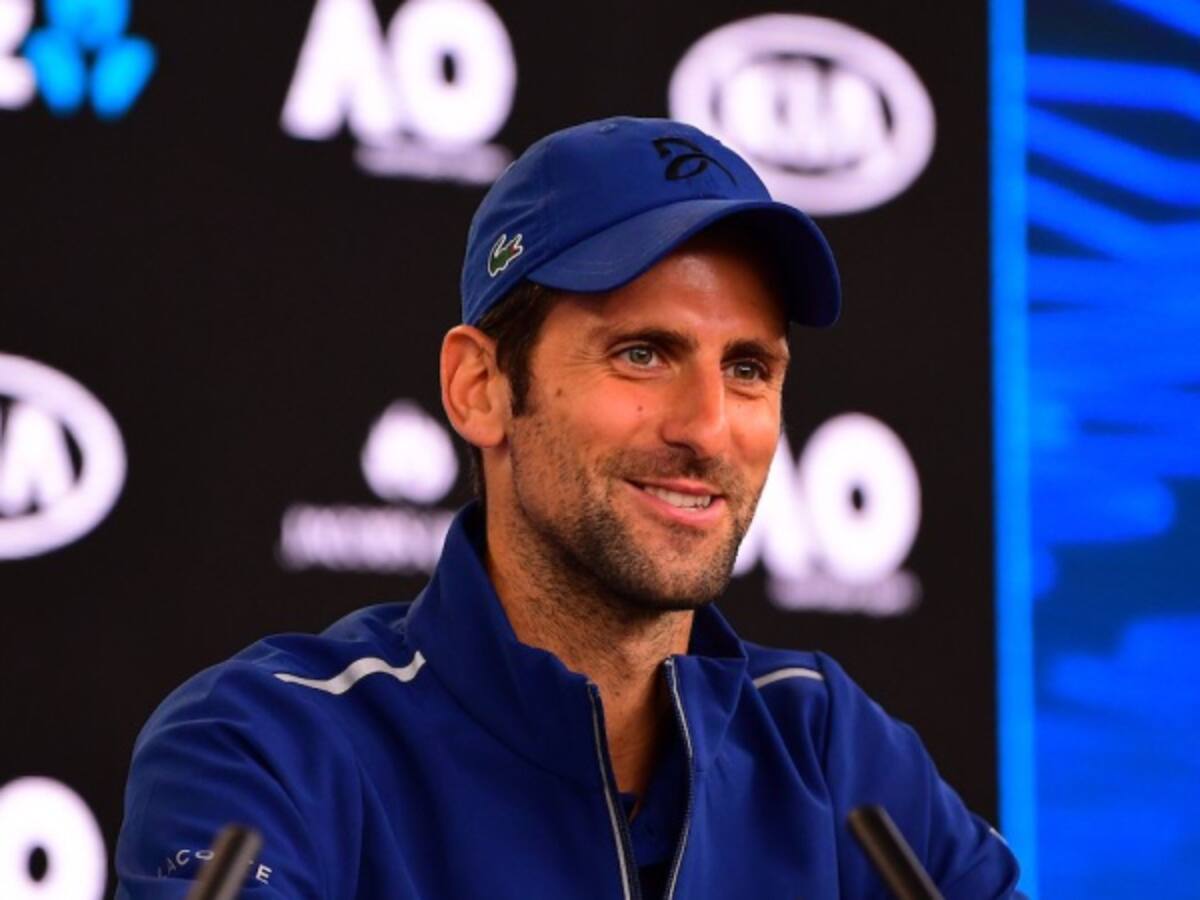 Espero ser competitivo aunque mi codo no está al cien por cien: Novak Djokovic