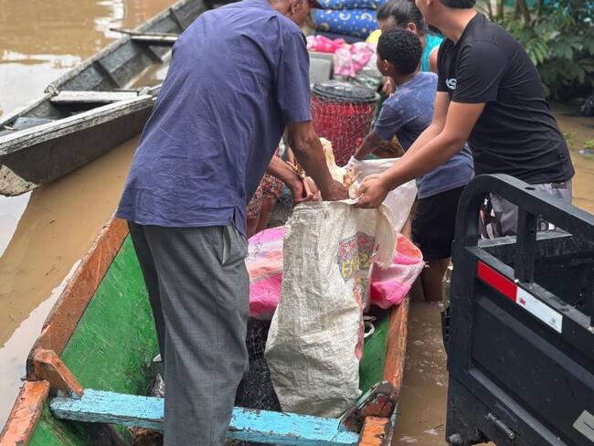 El paso hacia el Huila también se ve comprometido por deslizamientos. Foto Redes Sociales .
