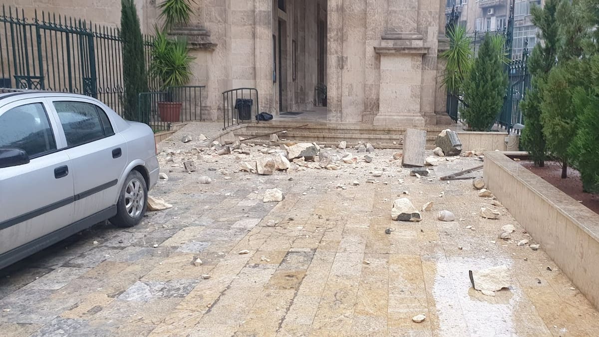 La gente llegó bajo lluvia y frío: Khokaz Mesrob, vicepárroco en Siria por terremoto