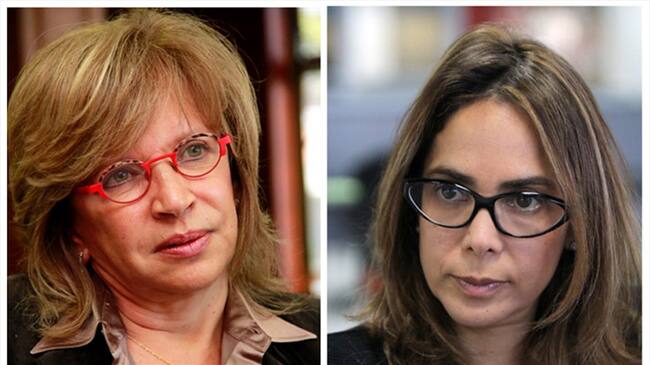 Gina Parody y Cecilia Álvarez, involucradas por Uribe a escándalo de Odebrecht. Foto: Colprensa