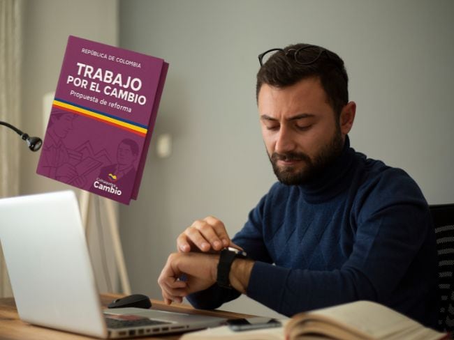 Plantillas para calcular las horas extra, diurna y nocturna tras la nueva ley 2466 de 2025. Imagen de fondo de Getty Images