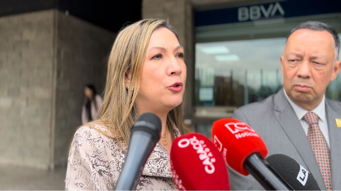 Fiscal María Cristina Patiño. 