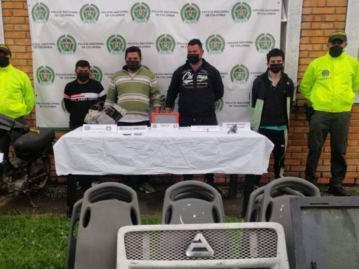 Desarticulada banda delincuencial 'Los cocheros del sur'