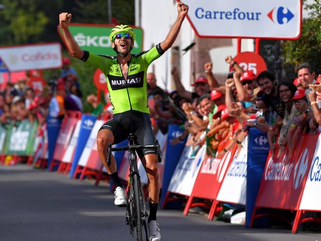 Mikel Iturria se quedó con la victoria en la etapa 11 de la Vuelta