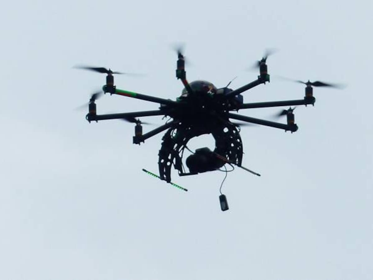 “Sabueso volador antiminas”, el dron que detecta y destruye minas antipersona