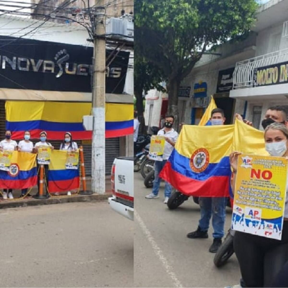 Sector de insumos para el calzado protestó en Cúcuta